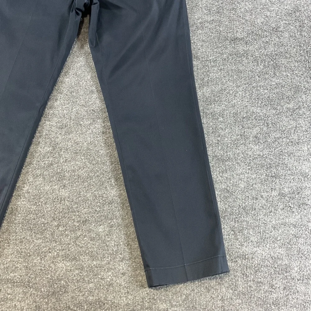 Brooks Brothers Advantage Chino Milano 35x31 Navy Slim Fit Lightweight Stretch D